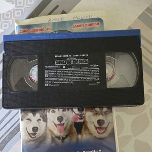 Snow Dogs VHS Tape